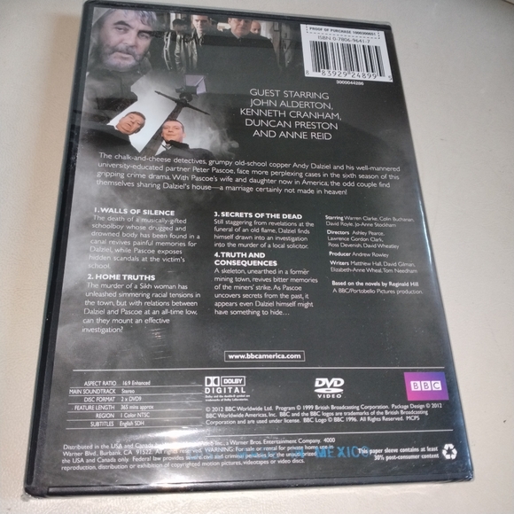 Dalziel and Pascoe: Season Six (DVD) New factory sealed - Picture 2 of 2